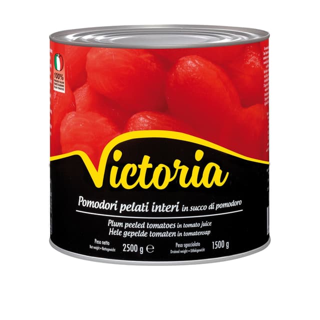VICTORIA Kooritud tomatid omas mahlas 2,5kg product_info