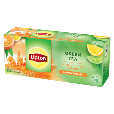 LIPTON Roheline tee tsitrusega 25x1,3g