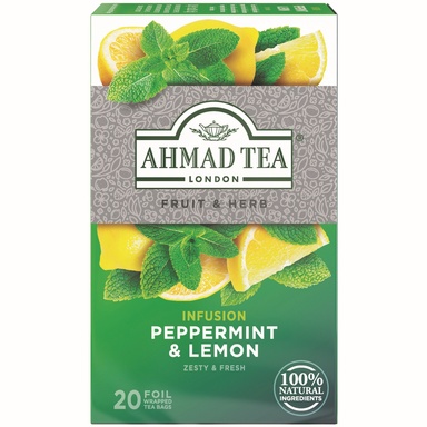 AHMAD Taimetee Peppermint-Lemon 20x1,5g (ümbrik)