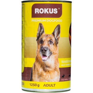 ROKUS Konserv koerale linnulihaga 1240g