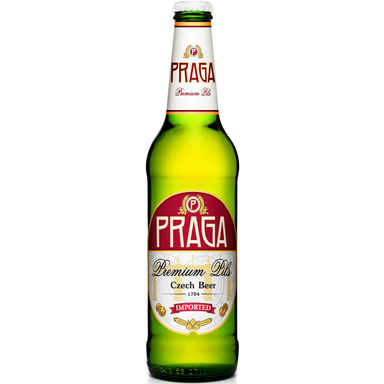 PRAGA õlu Premium Pils hele 4,7% 50cl (klaas)