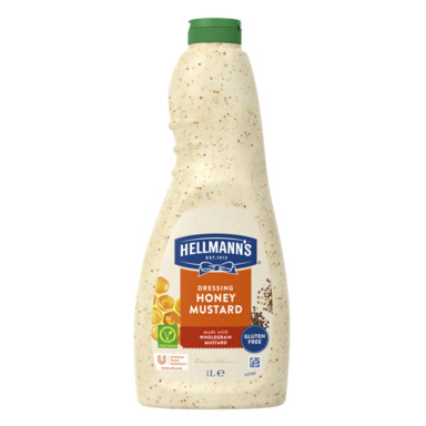 HELLMANN'S Mee-sinepi salatikaste 1l