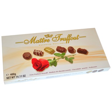 MAITRE TRUFFOUT Kommikarp Pralinee assortii 400g