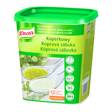 KNORR Salatikaste tilliga 800g