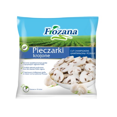 FROZANA Viilutatud šampinjonid 400g (külmut.)