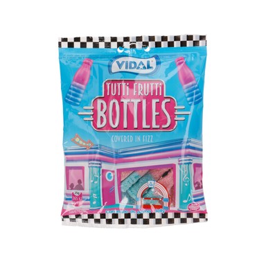 VIDAL Kummikommid Tutti Frutti Bottles 90/100g