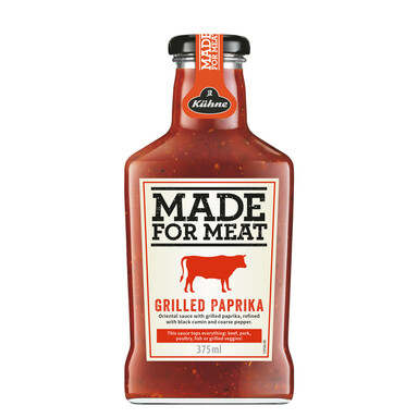 KÜHNE Made For Meat Grillitud paprika kaste 375ml