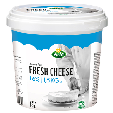 ARLA Toorjuust 16% 1,5kg (laktoosivaba)