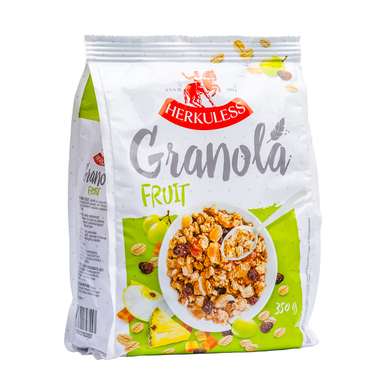 HERKULESS Granola müsli puuviljadega 350g