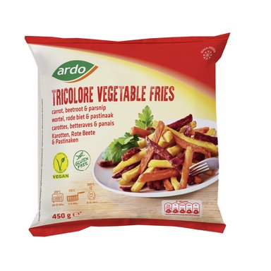 ARDO Kolme juurvilja segu frittimiseks 450g (külmut.)