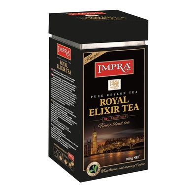 IMPRA Royal Elixir suureleheline must tee Knight 200g (m. karp