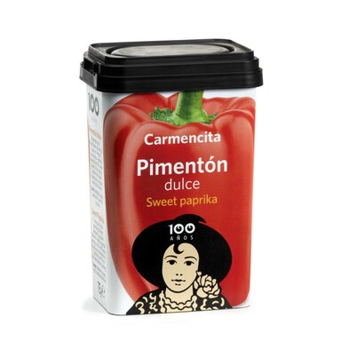 CARMENCITA Pimento magus paprika jahvatatud 75g (plastpurk)