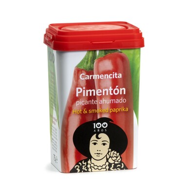 CARMENCITA Pimento terav paprika jahvatatud 75g (plastpurk)