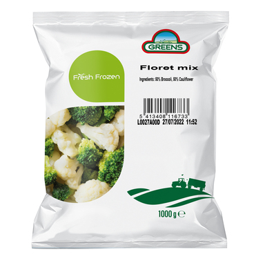 GREENS Lillkapsa-brokoli segu 1kg (külmut.)