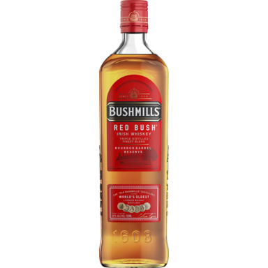 BUSHMILLS Red Bush Irish whiskey 40% 70cl