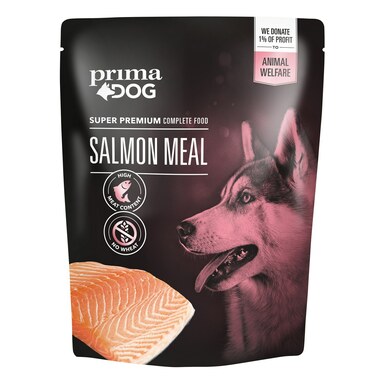 PRIMADOG Eine koertele lõhega 260g