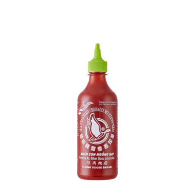 FLYING GOOSE Sriracha tšillikaste sidrunheinaga 460g