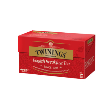 TWININGS Must tee English Breakfast 25x2g (ümbrik)