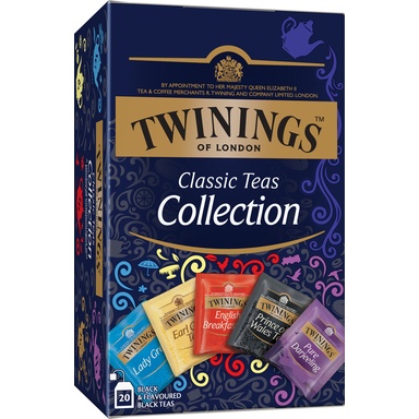 TWININGS Classic Collection musta tee valik 20x2g (ümbrik)