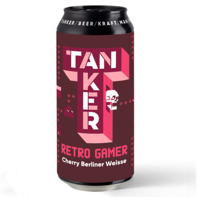 TANKER õlu Retro Gamer Cherry Berliner Weisse 4% 44cl (purk)