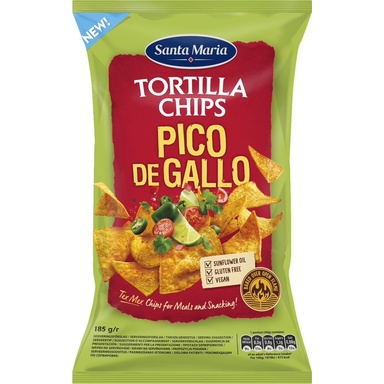 SM Tortiljakrõpsud Pico de Gallo 185g