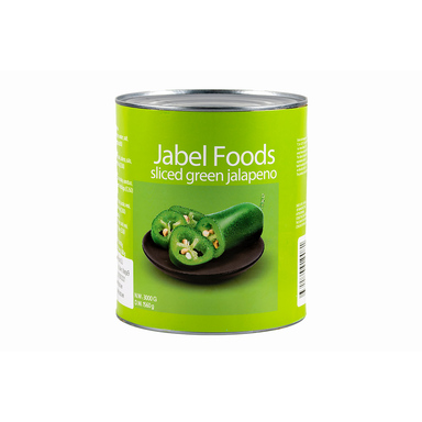 JABEL FOODS Rohelised jalapenoviilud 3kg