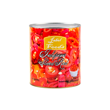 JABEL FOODS Punased jalapenoviilud 3kg