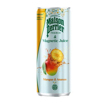 MAISON Perrier Juice mineraalvesi ananass&mango 0,25l (purk)