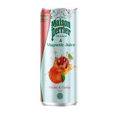 MAISON Perrier Juice mineraalvesi virsik&kirss 0,25l (purk)