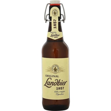 LANDBIER õlu Original hele 5,3% 50cl (klaas)