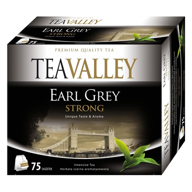 TEAVALLEY Must tee Earl Grey Strong 75x1,75g