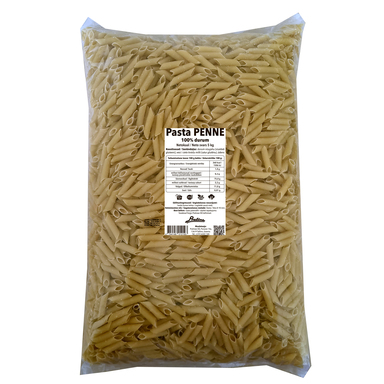 Pasta Penne Rigate 100% durum 5kg