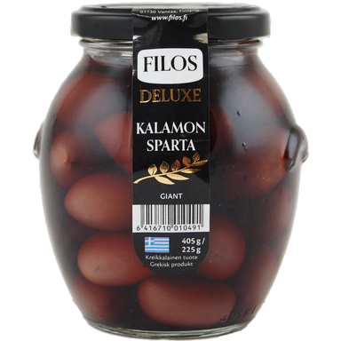 FILOS Deluxe Kalamon suured oliivid 405g