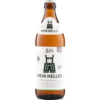 HÖSL õlu Mein Helles hele 4,8% 50cl (klaas)