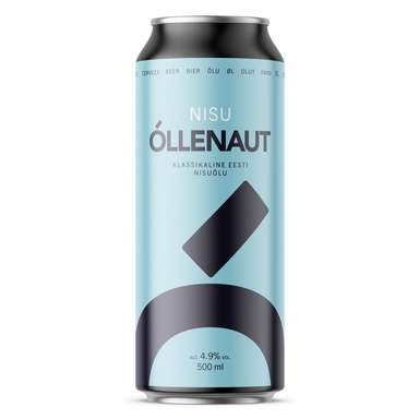 ÕLLENAUT nisuõlu Nisu hele 4,9% 50cl (purk)