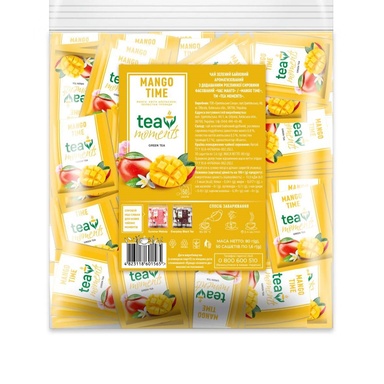 TEA MOMENTS Mango Time roheline tee 50x1,6g (ümbrik)