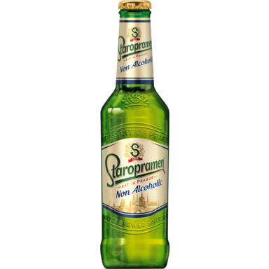 STAROPRAMEN Alkoholivaba õlu hele 0,5% 33cl (klaas)