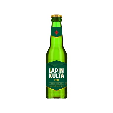 LAPIN KULTA õlu Pure hele 4,5% 33cl (klaas)