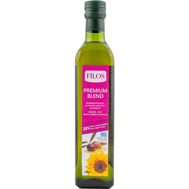 FILOS Premium päevalille-ekstra-väärisoliiviõli segu 500ml