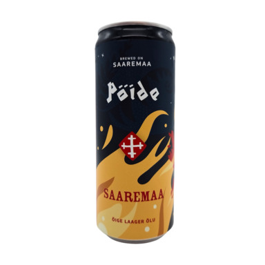 PÖIDE õlu Vienna Lager hele 5,2% 33cl (purk)