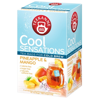 TEEKANNE Cool Sensation ananass-mango külm tee18x2,5g