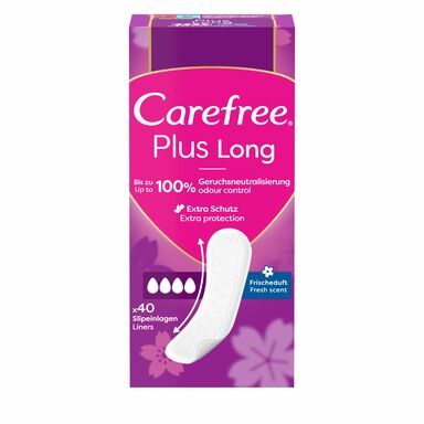 CAREFREE Pesukaitsed Plus Long Fresh 40tk