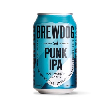 BREWDOG õlu Punk IPA hele 5,4% 33cl (purk)