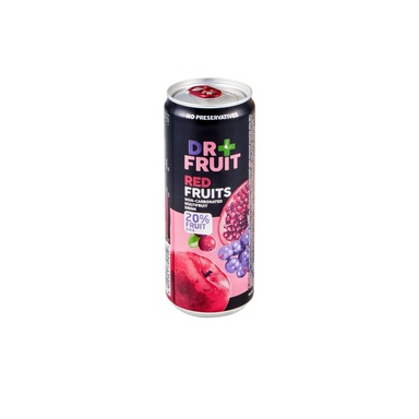 DR+FRUIT Red Fruits mahlajook 0,33l (purk)