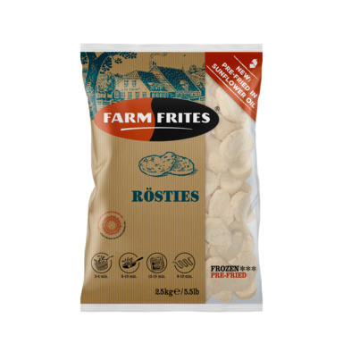 FARM FRITES Kartulikotletid Rösties 2,5kg (külmut.)