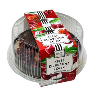 GOURMET CLUB Kirsi-kohupiima kook kardemoniga 600g