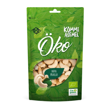 KOMMI ASEMEL ÖKO India pähklid 130g