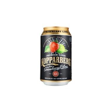 KOPPARBERG Siider Strawberry&Lime 4,5% 33cl (purk)