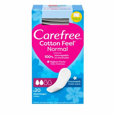 CAREFREE Pesukaitsed Cotton Normal Fresh 20tk